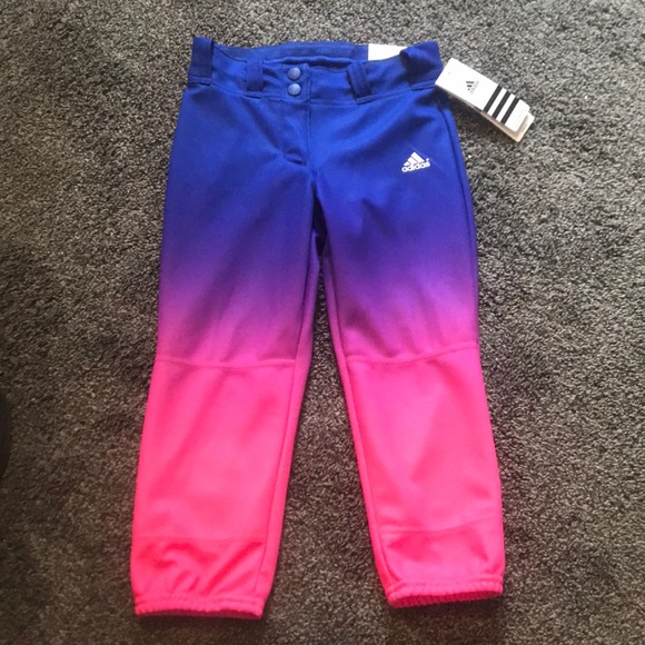 adidas girls softball pants